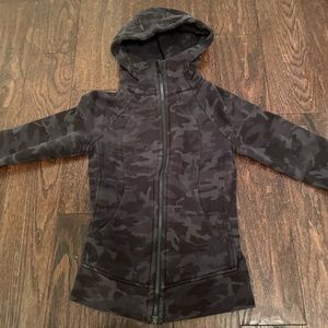 lululemon scuba full zip hoodie heritage 360 camo deep coal multi